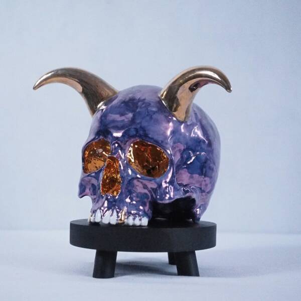 Purple skull - Image 3