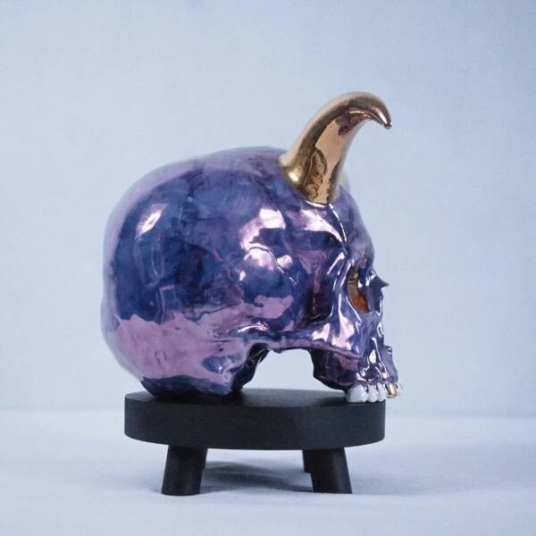 Purple skull - Image 8